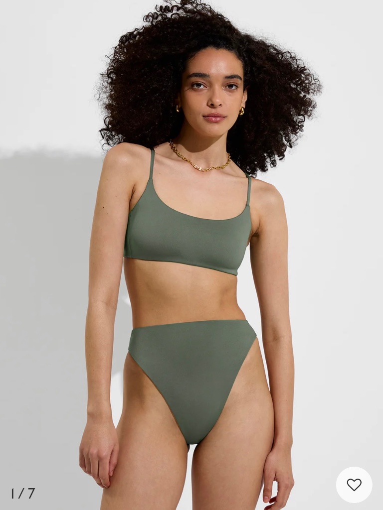 Nwt Left On Friday - Agave Green Super Hi Hi Bottoms, Small